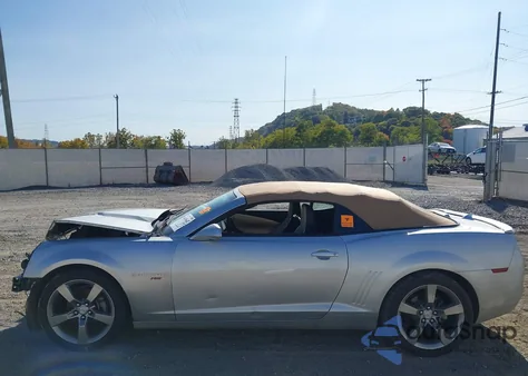 2011 Chevrolet Camaro 2Lt из США, поврежденный, VIN 2G1FC3DD2B9174122